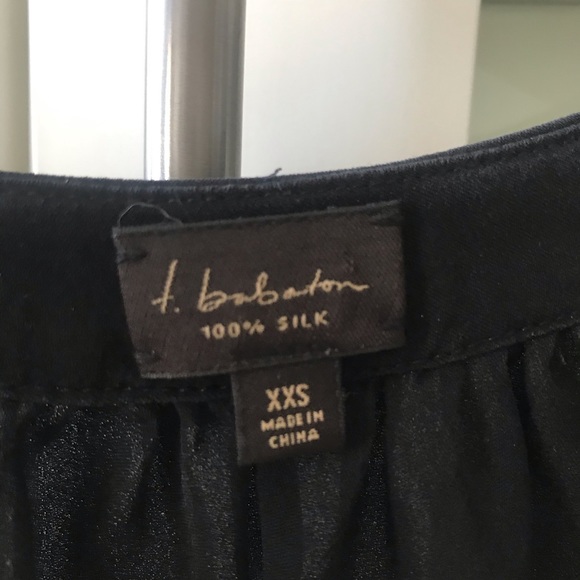 Babaton 100% Silk BlouseSize XXS - Picture 2 of 4